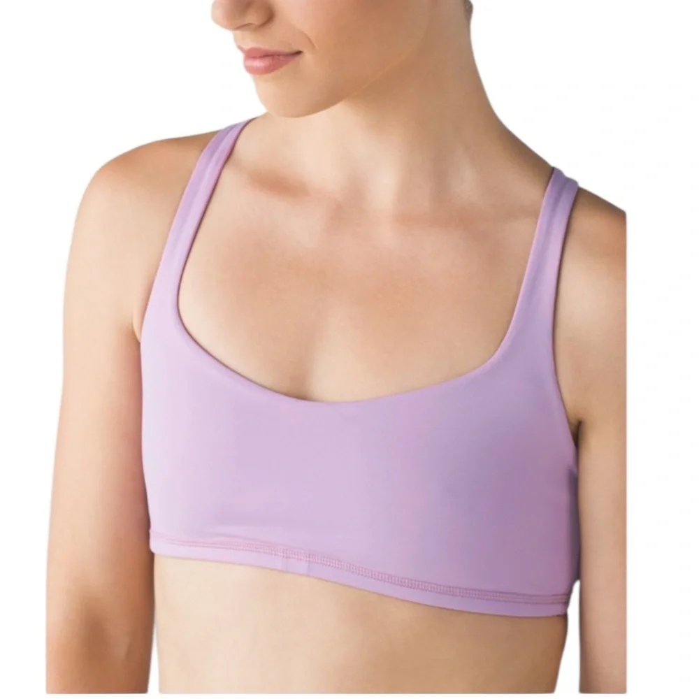 LULULEMON “Free to be” Bra in Rose Blush (First Release) Size 14 — WOW WOW WOW! - Picture 4 of 11